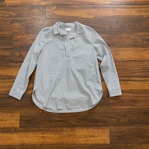 M JCrew Hi/Low V Neck Tunic Top